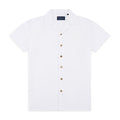 Seersucker Cuban Half Shirt CHS-05