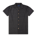 Seersucker Cuban Half Shirt CHS-09