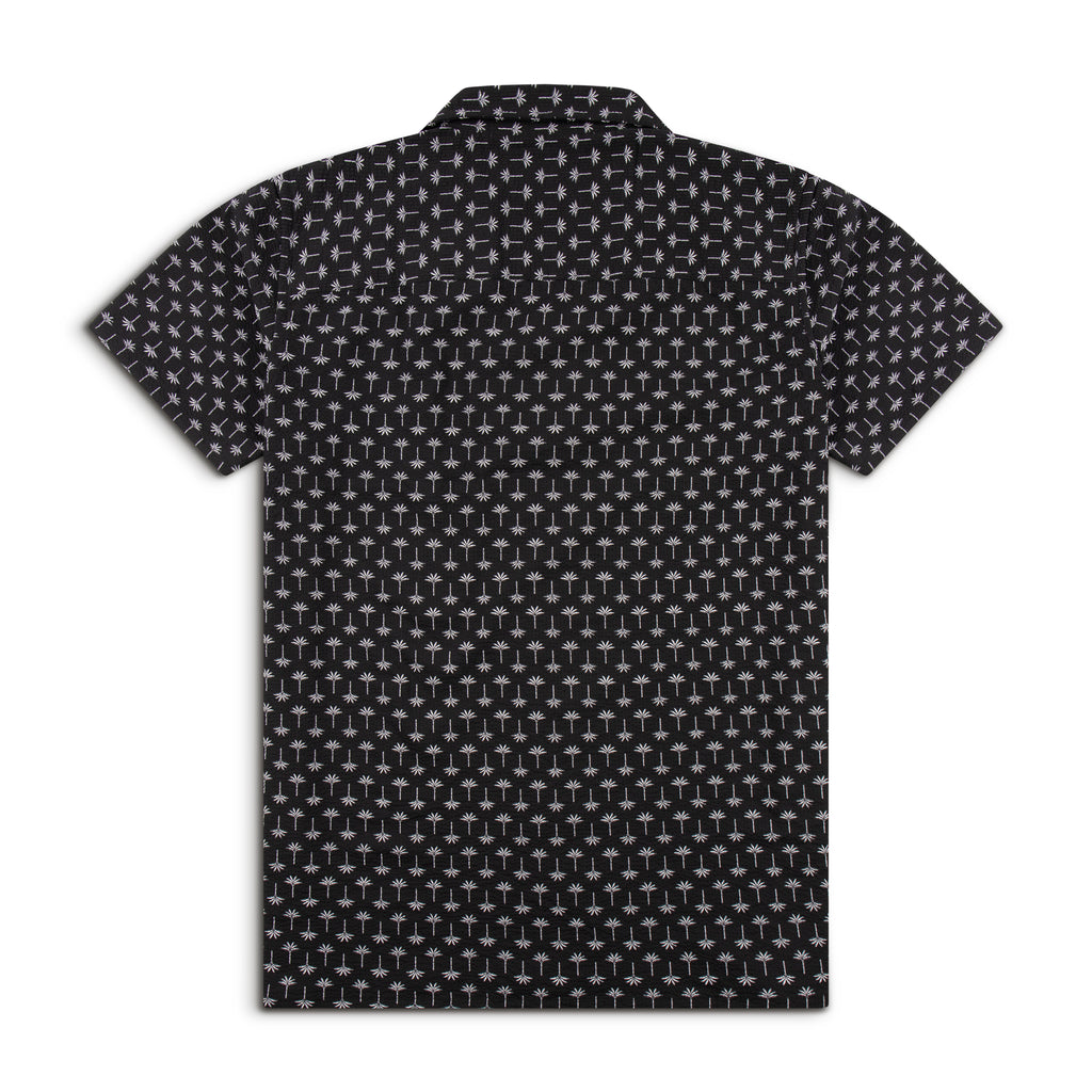 Seersucker Cuban Half Shirt CHS-09