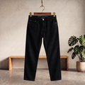 American Eagle dark denim jeans, button fly, front pockets