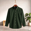 Solid Shirt Forest Green SCS-09